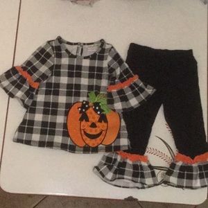 Halloween girls toddler outfit